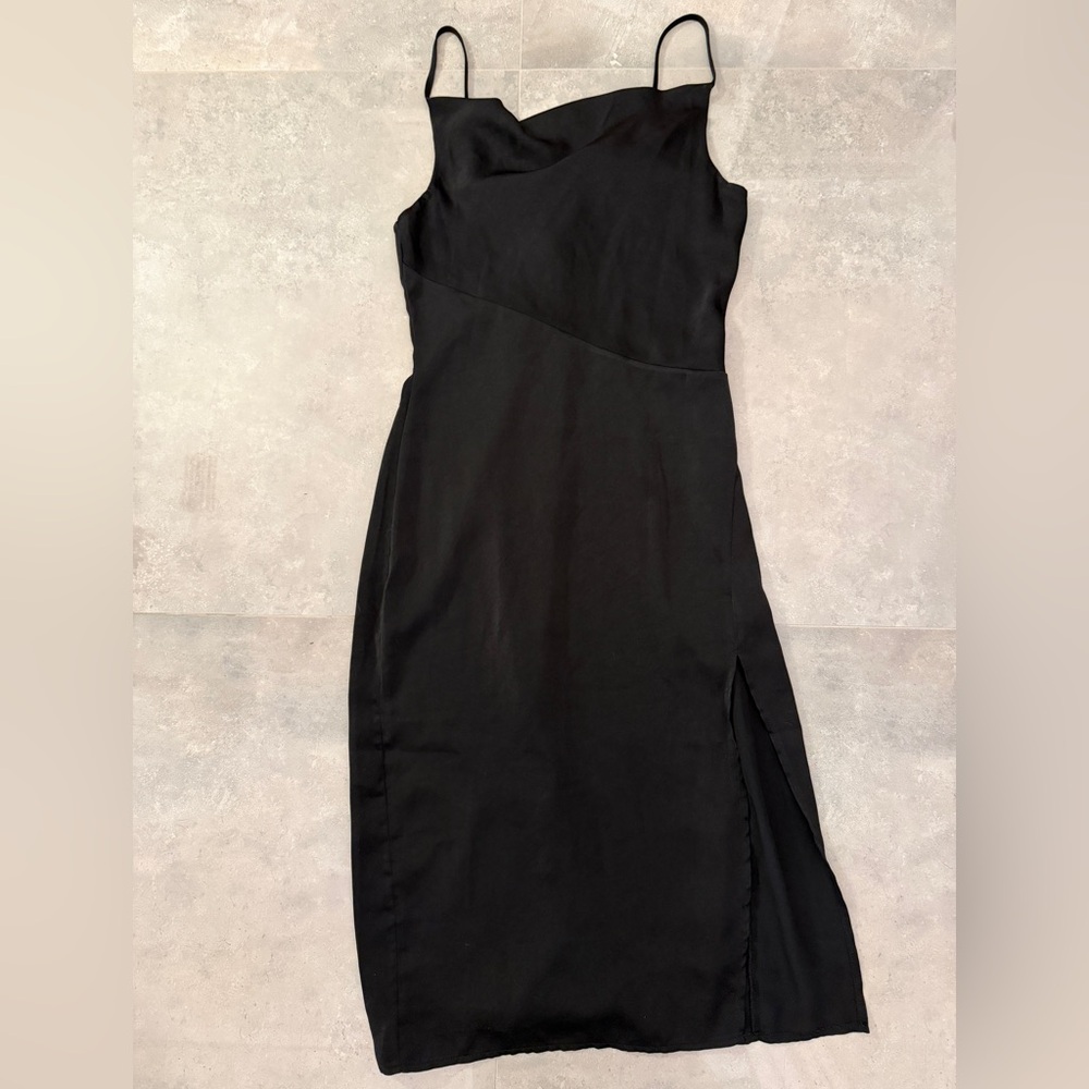 D&M Midi Black Dress | S
